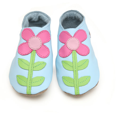 Pantofiori din piele pentru copii | Carmina Baby Blue