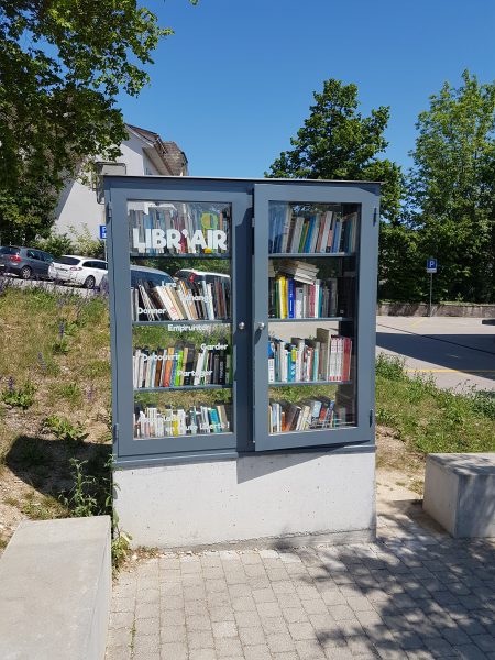 Neuchatel, Elvetia - Biblioteca in aer liber